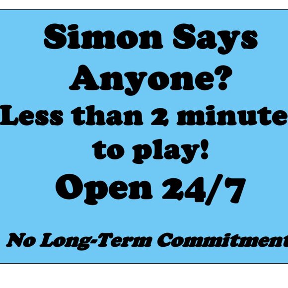 SImon Says Anyone? Share 10 items, Then YOU Are Simon! - Picture 1 of 1